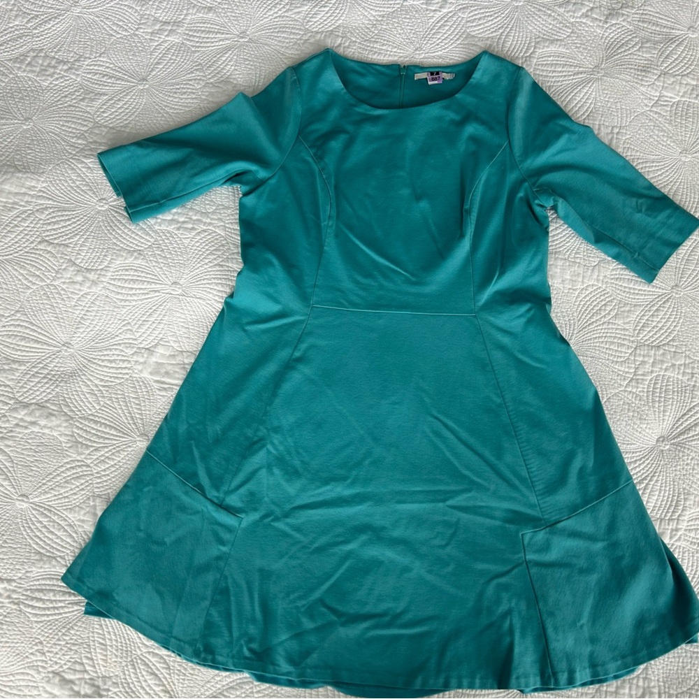 Elegant Teal Women's Dress